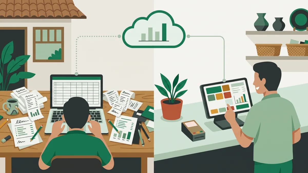 Aplikasi Kasir Excel vs Aplikasi Kasir Online: Mana yang Lebih Baik?