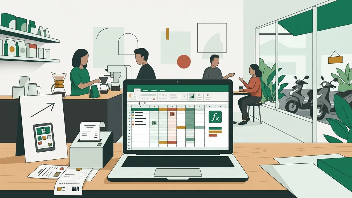 Cara Membuat Aplikasi Kasir di Excel Sederhana (dan Kapan Sebaiknya Pindah)