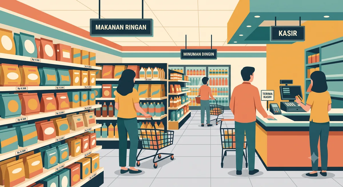 Aplikasi Kasir Minimarket dan Toko Kelontong Modern