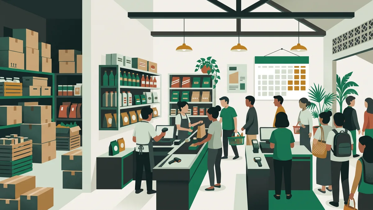 Peak Season: Cara Menyiapkan Stok dan Kasir Saat Musim Ramai